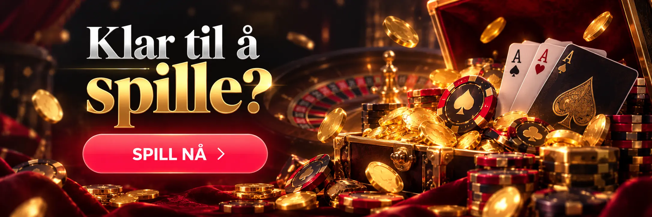 TrivelaBet Casino - klar til å spille med rulett, spillmarker og kort